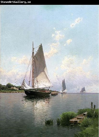 Alfred Thompson Bricher Blue Point, Long Island